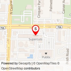 Supercuts on West Indiantown Road,  Florida - location map