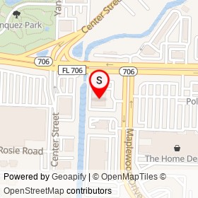 Walgreens on West Indiantown Road,  Florida - location map