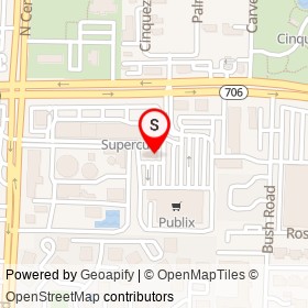 Noble Thai & Sushi Bistro on West Indiantown Road,  Florida - location map