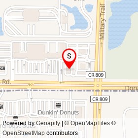 McDonald's on Donald Ross Road,  Florida - location map