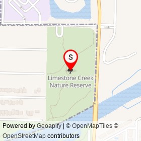 Limestone Creek Nature Reserve on ,  Florida - location map