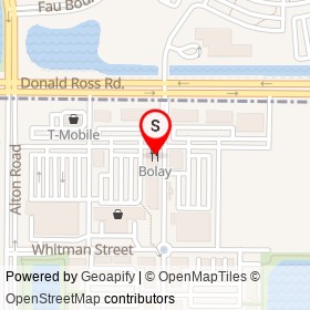 Bolay on Donald Ross Road,  Florida - location map