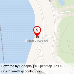 South View Park on River Drive, Tequesta Florida - location map