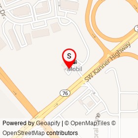 Mobil on Southwest Jack James Drive,  Florida - location map