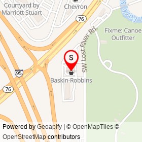 Dunkin' Donuts on Southwest Lost River Road,  Florida - location map