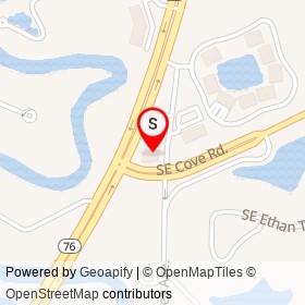 Popeyes on South Kanner Highway, Stuart Florida - location map