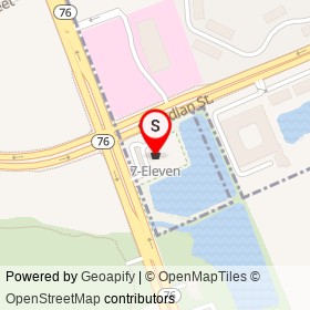 7-Eleven on South Kanner Highway, Stuart Florida - location map