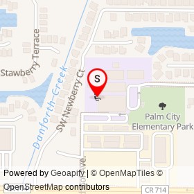No Name Provided on Southwest Palm City School Avenue, Palm City Florida - location map