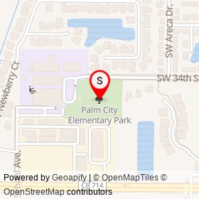 Palm City Elementary Park on , Palm City Florida - location map