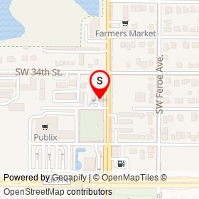 Texaco on Southwest 34th Terrace, Palm City Florida - location map