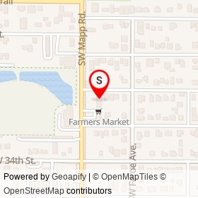 The Sub Shop on Southwest Mapp Road, Palm City Florida - location map