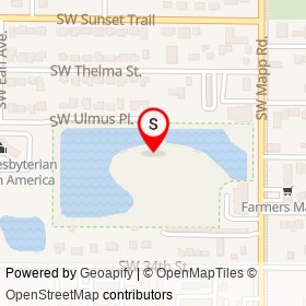 No Name Provided on Southwest Ulmus Place, Palm City Florida - location map