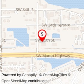 Palm City Apartments on Southwest 35th Street, Palm City Florida - location map