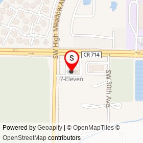 7-Eleven on Southwest Martin Highway, Palm City Florida - location map
