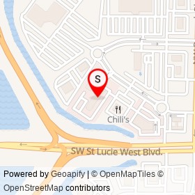 SpringHill Suites by Marriott Port St. Lucie on Northwest Courtyard Circle, Port St. Lucie Florida - location map