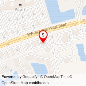 CVS Pharmacy on Southwest Bethany Drive, Port St. Lucie Florida - location map