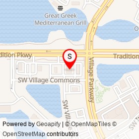 Wawa on Southwest Village Commons, Port St. Lucie Florida - location map