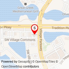 Wawa on Southwest Village Commons, Port St. Lucie Florida - location map