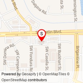 Walgreens on Southwest Gatlin Boulevard, Port St. Lucie Florida - location map