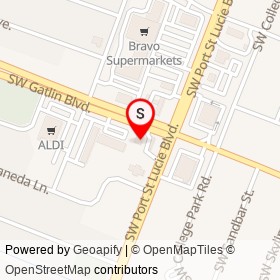 Circle K on Southwest Gatlin Boulevard, Port St. Lucie Florida - location map