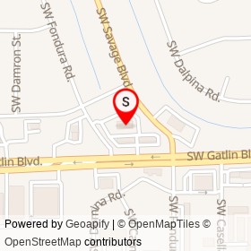 No Name Provided on Southwest Savage Boulevard, Port St. Lucie Florida - location map