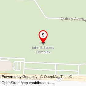 John B Sports Complex on , Fort Pierce Florida - location map