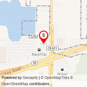 Sonic on Cloer Road, Fort Pierce Florida - location map
