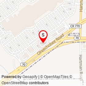 PNC Bank on Okeechobee Road, Fort Pierce Florida - location map