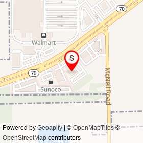 Golden Corral on Okeechobee Road, Fort Pierce Florida - location map
