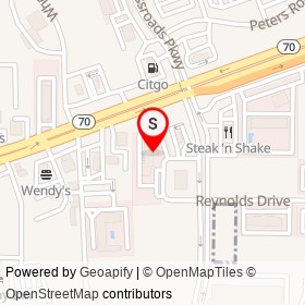 Quality Inn on Reynolds Drive, Fort Pierce Florida - location map