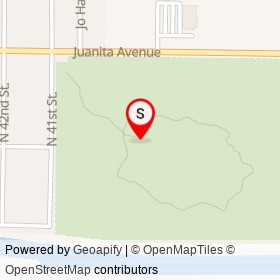 No Name Provided on Juanita Avenue,  Florida - location map
