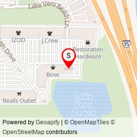 Levi's on Lake Vero Beach Lane,  Florida - location map