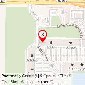 Nike Factory Outlet on 94th Drive,  Florida - location map