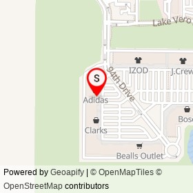 Famous Footwear Outlet on 94th Drive,  Florida - location map