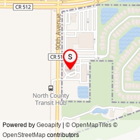 Space Coast Creditu Union on 90th Avenue, Sebastian Florida - location map