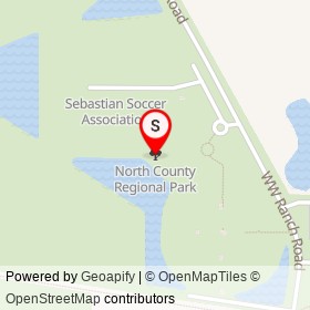 North County Regional Park on ,  Florida - location map
