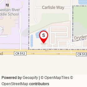 Advance Auto Parts on Sebastian Boulevard, Sebastian Florida - location map