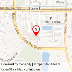 Office Depot on Bass Pro Drive, Palm Bay Florida - location map