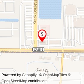 O'Reilly Auto Parts on Stack Boulevard, Melbourne Florida - location map
