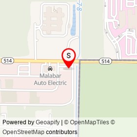 Missile Used & New Tires on Malabar Road, Palm Bay Florida - location map
