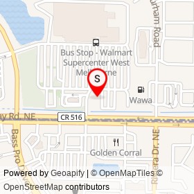 Little Asia on Palm Bay Road Northeast, West Melbourne Florida - location map