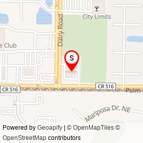 Walgreens on Dairy Road, Melbourne Florida - location map