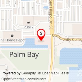 Cancer Care Centers of Brevard on San Filippo Drive Southeast, Palm Bay Florida - location map