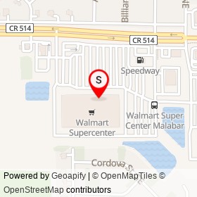 McDonald's on Cavern Avenue Southeast, Palm Bay Florida - location map
