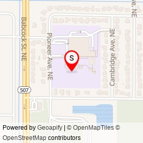 No Name Provided on Pioneer Avenue Northeast, Palm Bay Florida - location map