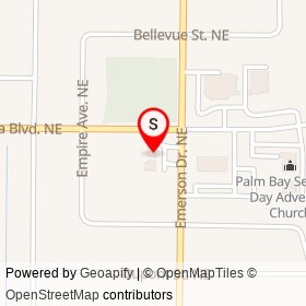 Circle K on Americana Boulevard Northeast, Palm Bay Florida - location map