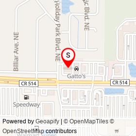 CVS Pharmacy on Malabar Road Northeast, Palm Bay Florida - location map