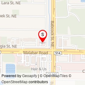 Valvoline on Pigeon Avenue Northeast, Palm Bay Florida - location map
