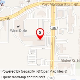 Bealls Outlet on Babcock Street Northeast, Palm Bay Florida - location map