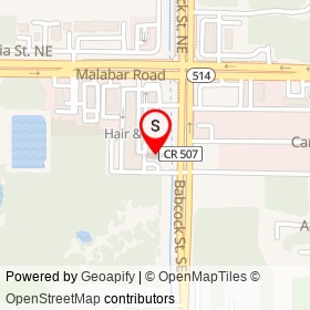 Dr. Joven Garcia on Babcock Street Southeast, Palm Bay Florida - location map